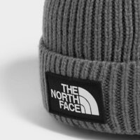 Damska czapka zimowa THE NORTH FACE CZAPKA TNF LOGO BOX CUFFED BNE nf0a8chedyy1 kolor szary