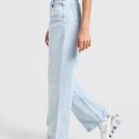 Spodnie damskie HOODRICH SPODNIE FRONT SCRIPT JEAN L'BLU hw01250324 kolor niebieski