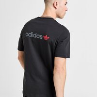 Koszulka męska ADIDAS T-SHIRT CM TEE FABRIC MIX iw6434 kolor czarny