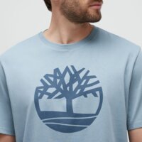 Koszulka męska TIMBERLAND T-SHIRT KENNEBEC RIVER TREE TEE tb0a2c2r7581 kolor blekitny
