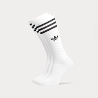 Damskie skarpetki ADIDAS SKARPETY 3-PACK SOLID SOCKS HIGH CREW ij0734 kolor biały