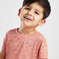 NIKE KOMPLET MILER T-SHIRT&SZORTY 66k750-n1y kolor pomarańczowy