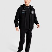 Koszulka męska HOODRICH T-SHIRT NOIR- OVERSIZED T-SHIRT hr02250006 kolor czarny