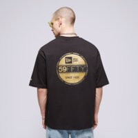 Koszulka męska NEW ERA T-SHIRT NE STICKER OS BLK NONE 60425910 kolor czarny