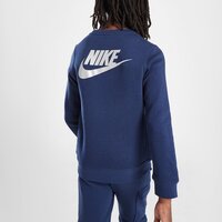 Bluza dziecięca NIKE BLUZA NSW SI FLC CREW BB fn7711-410 kolor granatowy