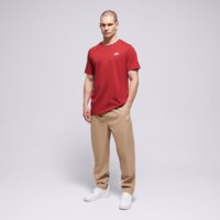 Koszulka męska NIKE T-SHIRT M NSW CLUB TEE ar4997-613 kolor bordowy