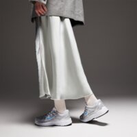 Buty dziecięce NIKE P-6000 BG hv5064-007 kolor srebrny