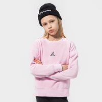 Bluza dziecięca JORDAN BLUZA ESSENTIALS CREW GIRL 45a859-a9y kolor różowy