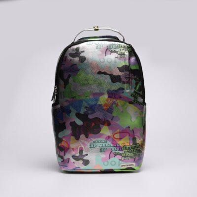 SPRAYGROUND PLECAK NEON MONEY CAMO BACKPACK