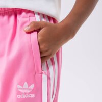 Spodnie dziecięce ADIDAS SPODNIE SST TRACK PANTS GIRL hk0329 kolor różowy