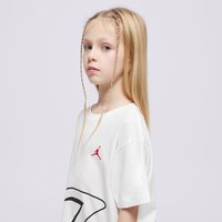 Koszulka dziecięca JORDAN T-SHIRT JDG JM ENCHANTMENT SCRIPT SS T GIRL 45d552-001 kolor biały