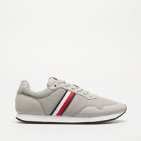 Męskie buty TOMMY HILFIGER LO RUNNER MIX fm0fm04958prt kolor szary