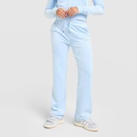 Spodnie damskie JUICY COUTURE SPODNIE SCRIPT VLR PANT BLUE jcjdw438134 kolor niebieski
