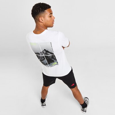 THE NORTH FACE T-SHIRT MOUNT SHADE T WH/GY