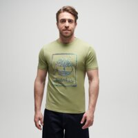Koszulka męska TIMBERLAND T-SHIRT WATER STACK LOGO SHORT SLEEVE TEE tb0a5mv4bq01 kolor zielony
