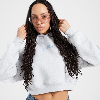 HOODRICH BLUZA Z KAPTUREM LEAD CROP HD LGM/BLU