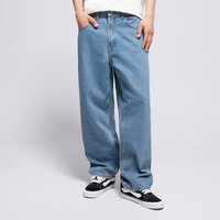 VANS SPODNIE CHECK-5 BAGGY DENIM vn0008nacdx1 kolor niebieski