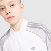 Bluza dziecięca ADIDAS BLUZA ROZPINANA SST TRACK TOP kr7010 kolor szary