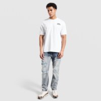 Koszulka męska UNLIKE HUMANS T-SHIRT CRAFTED TEE WHT-WBL ulhtm10325774 kolor biały