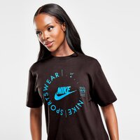 Koszulka damska NIKE T-SHIRT W NSW TEE BF PRNT SU TEE fd4235-220 kolor brązowy