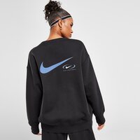 Damska bluza NIKE BLUZA W NSW PHNX FLC OS CREW PRNT SW fn7703-010 kolor czarny