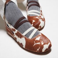 Damskie buty PUMA SPEEDCAT BALLET COW WNS 40778701 kolor brązowy