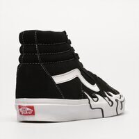 Męskie buty VANS SK8-HI FLAME vn0005ujbzw1 kolor czarny