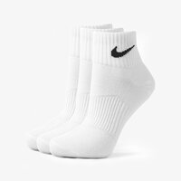 Damskie skarpetki NIKE SKARPETY 3PPK QUARTER WHITE sx4706-101 kolor biały