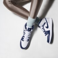 Buty dziecięce JORDAN 1 MID  dq8423-146 kolor granatowy