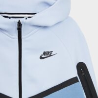 Bluza dziecięca NIKE BLUZA ROZPINANA Z KAPTUREM B NSW TECH FLEECE hv5867-407 kolor niebieski