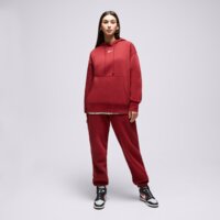 Spodnie damskie NIKE SPODNIE W NSW PHNX FLC HR OS PANT dq5887-677 kolor bordowy