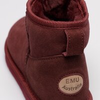 Damskie buty EMU AUSTRALIA STINGER MICRO w10937merlot kolor bordowy