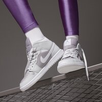 Damskie buty JORDAN AIR 1 MID  bq6472-008 kolor szary