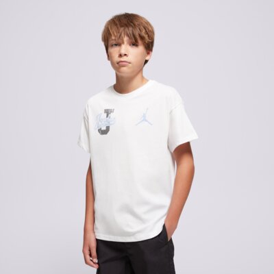 JORDAN T-SHIRT DISTRESSED COLLIGIATE G