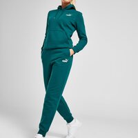 Spodnie damskie PUMA SPODNIE ESS+ EMBROIDERY HIGH-WAIST PANTS FL 67000708 kolor zielony