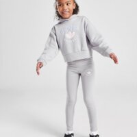 ADIDAS KOMPLET BLUZA Z KAPTUREM&LEGGINGS G jn2052 kolor szary