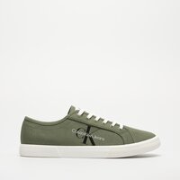 Męskie buty CALVIN KLEIN ESS VULCANIZED LOW LACEUP CS ML ym0ym003060ih kolor khaki