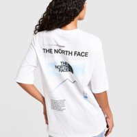 Koszulka damska THE NORTH FACE T-SHIRT OVERSIZE GRADIENT FLOW nf0a8f7yfn41 kolor biały