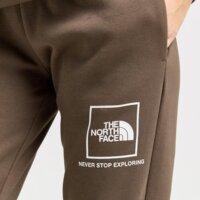 Spodnie damskie THE NORTH FACE SPODNIE JOGGER OUTLINE nf0a8aj41oi1 kolor brązowy