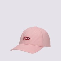 Damska  czapka z daszkiem LEVI'S CZAPKA MID BATWING BASEBALL CAP d5460-0004 kolor różowy