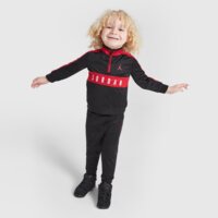 JORDAN KOMPLET POLY 1/4 ZIP ST BLK/RED B 65d805-023 kolor czarny