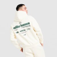 UNLIKE HUMANS BLUZA Z KAPTUREM HIGHGRADE ulhtm10529104 kolor beżowy