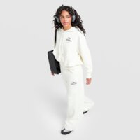 Spodnie damskie NIKE SPODNIE W NK PHNX FLC HR WIDE LEG GLS io1297-133 kolor beżowy