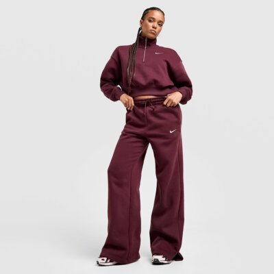 NIKE SPODNIE W NSW PHNX FLC HR WIDE LEG
