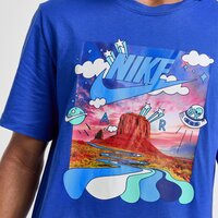 Koszulka męska NIKE T-SHIRT AIR SPACE TEE WHT TEE hj5468-480 kolor niebieski