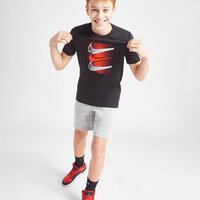 Koszulka dziecięca NIKE T-SHIRT U NSW TEE CORE BRANDMARK 4 BOY dx9525-010 kolor czarny