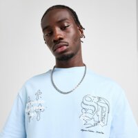 Koszulka męska SUPPLY&DEMAND T-SHIRT VITO TEE BLU-CLN suptm17465837 kolor niebieski