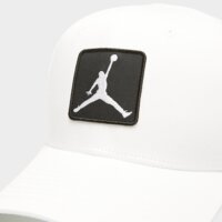 Damska  czapka z daszkiem JORDAN CZAPKA U J RISE CAP S CB TRKR JM PTCH fz0774-100 kolor biały