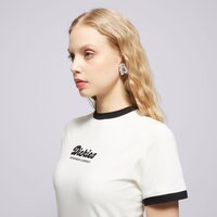 Koszulka damska DICKIES T-SHIRT LEWISTOWN RINGER SS TEE W dk0a4z8ic481 kolor beżowy