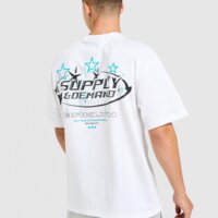 Koszulka męska SUPPLY&DEMAND T-SHIRT BROOKLYN suptm18075010 kolor biały